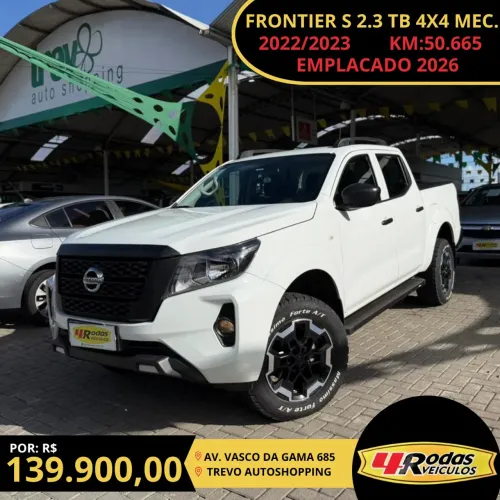 Nissan Frontier S CD 4X4 2.3 TB Diesel Mec. 2023