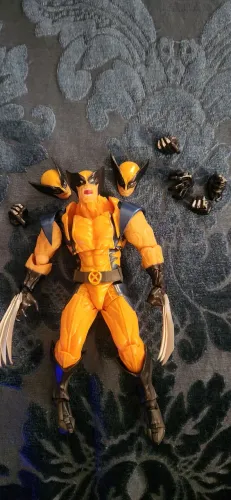 Wolverine X-Men Amazing Yamaguchi Revoltech uniforme Quadrinhos / Game