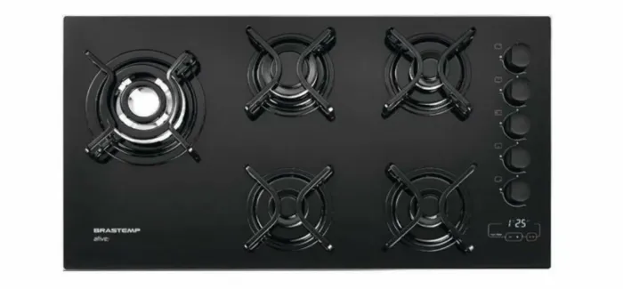 CookTop 5 Bocas Brastemp NOVO