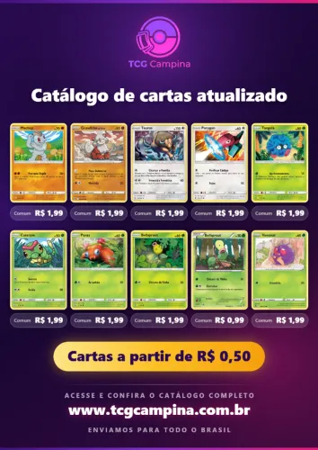 Cartas avulsas e produtos - Pokémon TCG