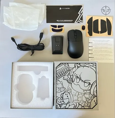 Mouse Gamer Sem fio Ajazz AJ179 Apex Pro