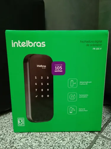 Fechadura Digital Intelbras Fr101v