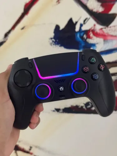Controle PS5 sem fio com hall effect