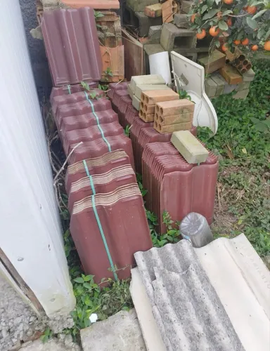 Telhas de cerâmica 