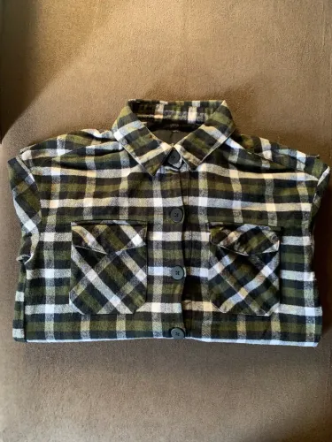 Camisa manga longa polo verde 