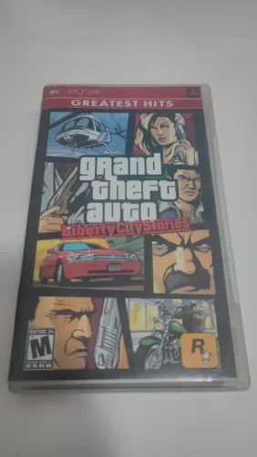 grand theft auto liberty city stories original completo com mapa e manual sony psp