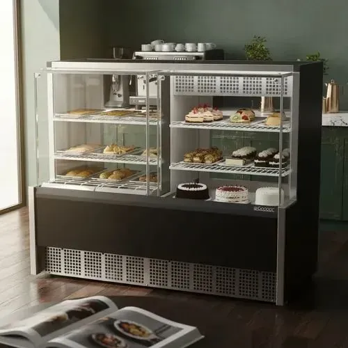 Ac Vitrine dupla quente e fria Gelopar 