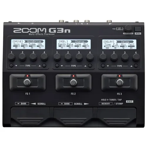 Pedaleira Zoom G3n Multi-Effects Processor para Guitarra