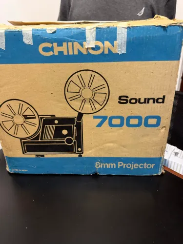 Projetor Chinon Sound 7000 Super 8 - Raridade - Completo - Excelente Estado