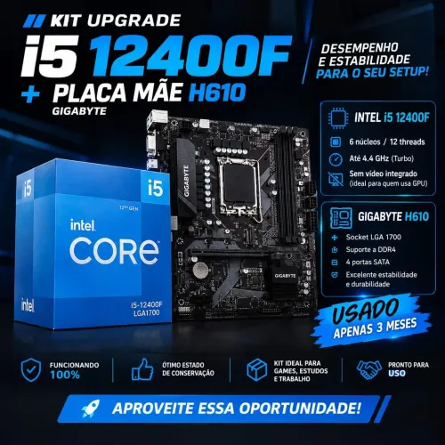 Kit upgrade i5 12400f