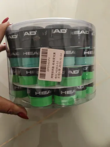 Pote Overgrip Premium Head Para Raquete Tênis / Beach Tennis - 60 Unidades