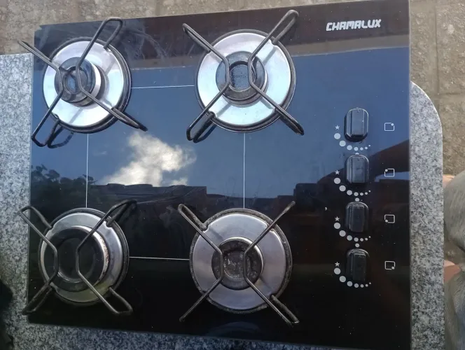 Fogão Cooktop e airfryer mondial