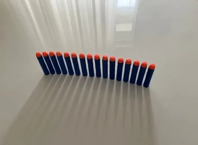16 dardos nerf 