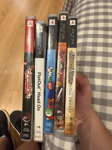 Jogos PSP UMD originais 