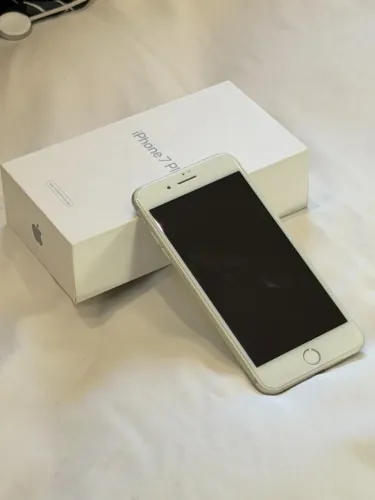 iPhone 7 Plus Silver - Tela Não Liga - Para Conserto ou Peças