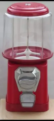 Máquina de chicletes e bolinhas
