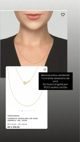 Cordão de ouro