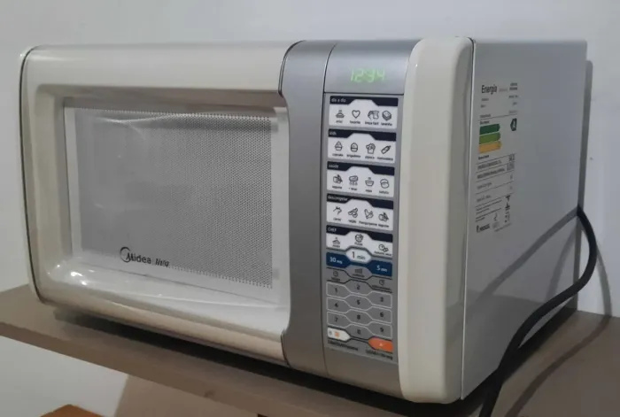 Microondas Midea 31L Branquinho! ((ENTREGO))