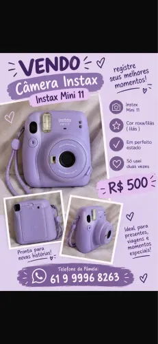 MÁQUINA FOTOGRÁFICA INSTAX MINI 11