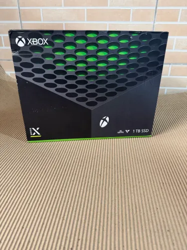 Xbox series X novo lacrado 1 Tb com 6 meses de Garantia