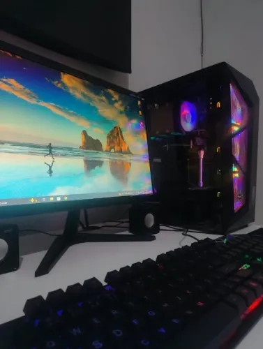 PC GAMER RX550 4GB + 16GB RAM + SSD - COMPLETO