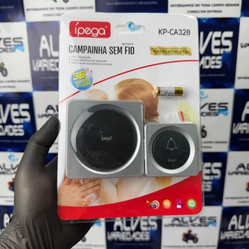 Campainha sem fio 38 tipos de toques