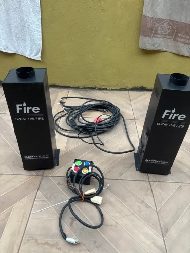 Sistema de fire para shows e eventos