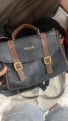 Bolsa corbeluxe em couro legítimo