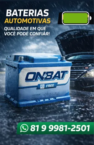 Bateria de carro - entrega e instalação grátis