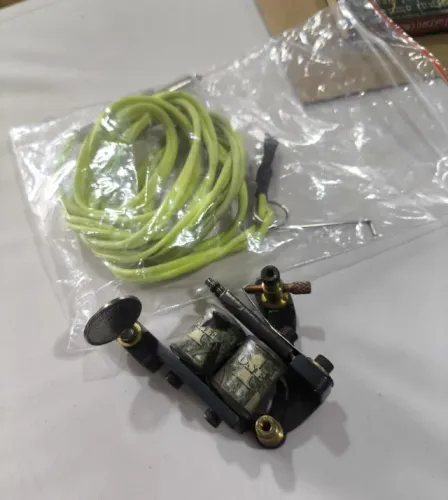 Máquina de Tatuagem Bobina + Clip Cord