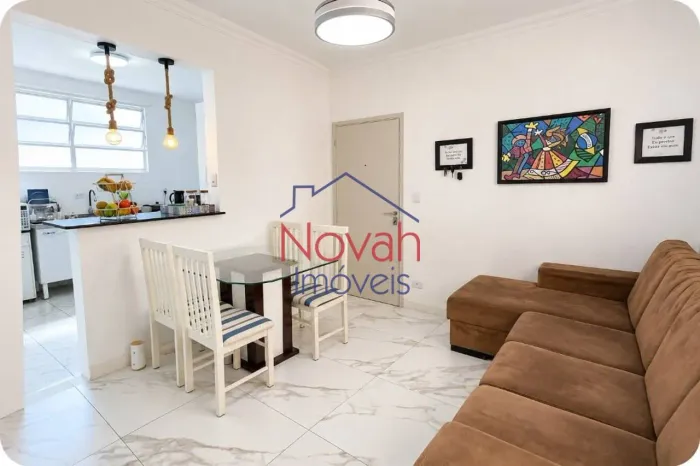 Apartamento com 2 dormitórios à venda, 70 m² por R$ 440.000 - Aparecida - Santos/SP