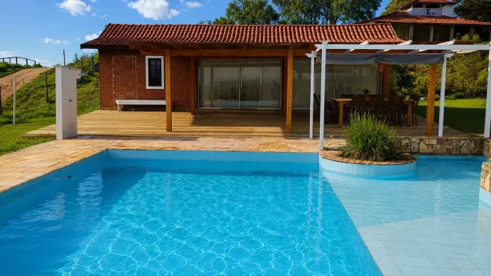     Chácara com Piscina e Espaço para Construir a Casa dos sonhos