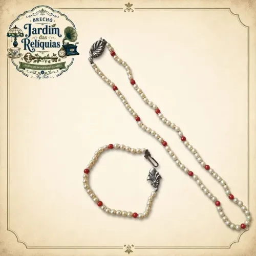 Conjunto Colar e Pulseira Maiorca