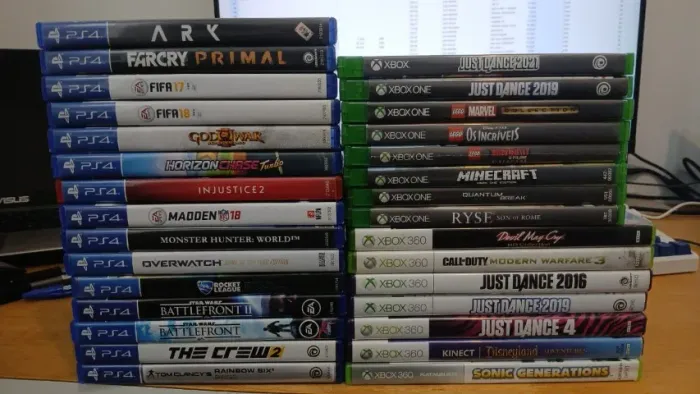 Lote 30 jogos PS4 Xbox 360 Xbox One