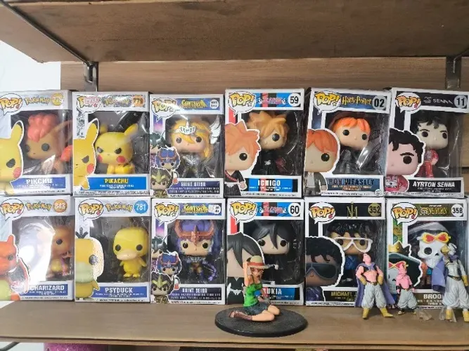 Pop Miniaturas Filmes, Animes e Games A partir de R$ 35 - Loja Física