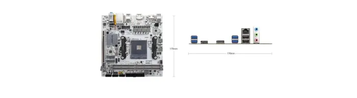 Kit upgrade placa B550 + Ryzen 7 + com 32gb Cosair + cooler