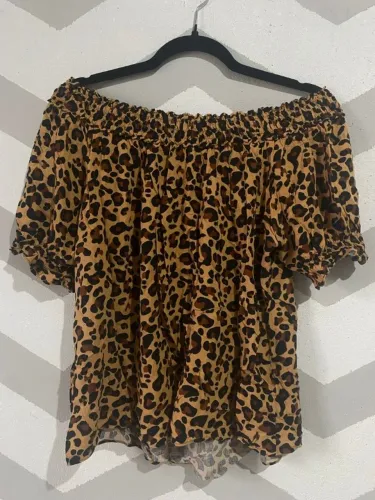 blusa animal print