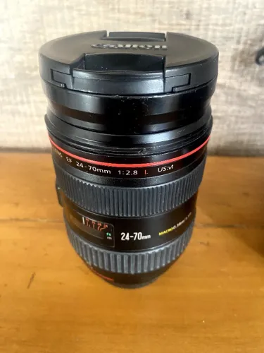 Lente canon 24-70 L f/2.8