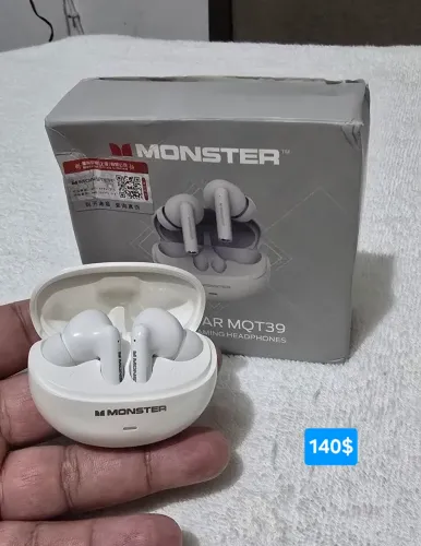 Fone de Ouvido Bluetooth da Monster Maxstar MQT39 original 