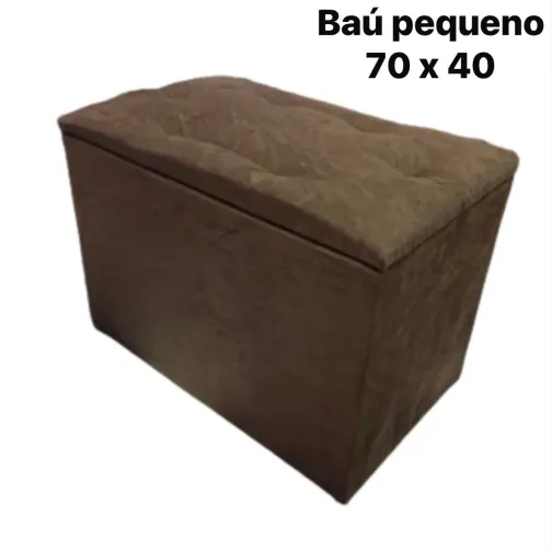 Puff baú forrado novos 70x40 ótima qualidade