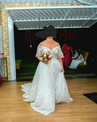 Vestido de casamento lindo