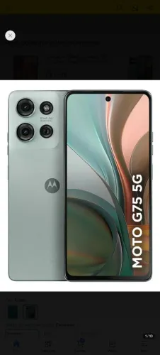 Celular moto g75 em perfeitas condições acompanha caixa