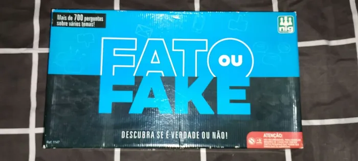 Jogo de perguntas "Fato ou Fake"