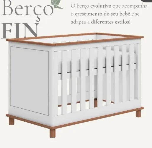 Berço Evolutivo 2 em 1
