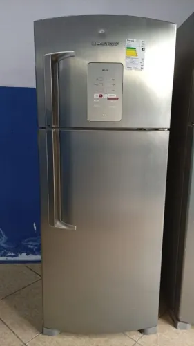 GELADEIRA BRASTEMP ATIVE INOX FROST FREE 410 LITROS