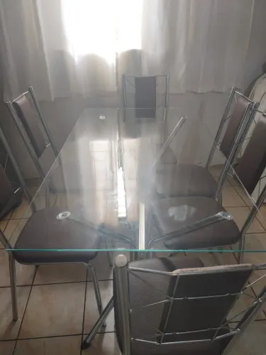 Mesa de vidro