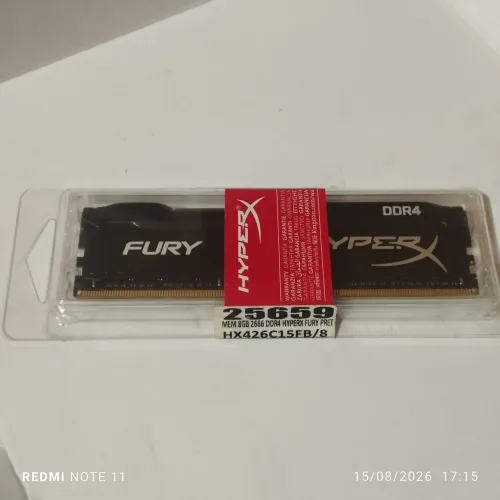 Memória RAM Hyperx DDR 4 8GB