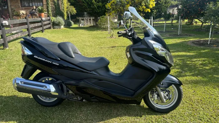 ? SUZUKI BURGMAN 400 - RARIDADE! IMPRESSIONANTE ESTADO DE CONSERVAÇÃO
