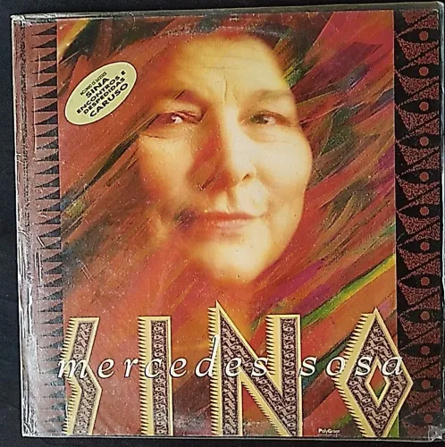 LP Mercedes Sosa - Sino (1993) Original c/ Sucessos de Djavan e Milton