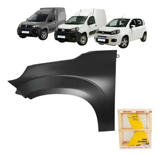 Paralama Fiat Uno 2015 2016 2017 2018 A 2021 Novo Le